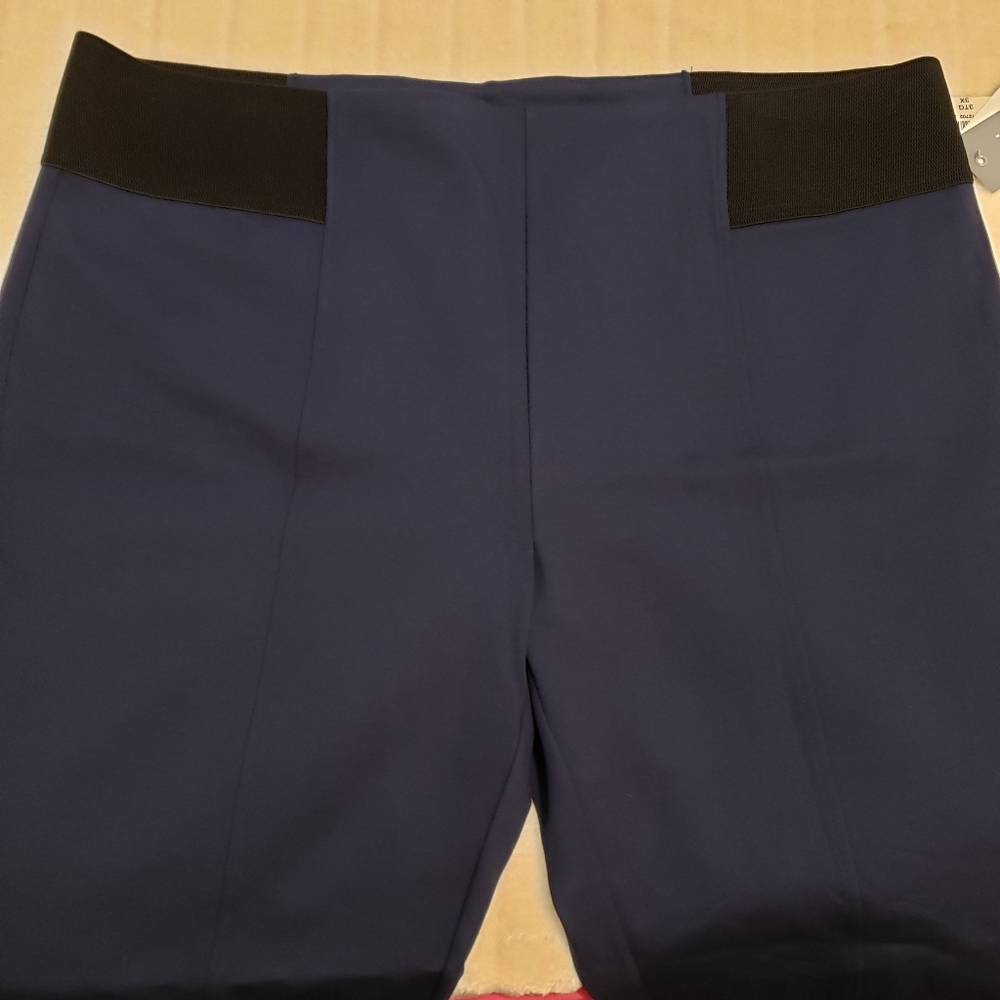 Sears Blue Wide Waistband Pants Sz 3X - Picture 2 of 14